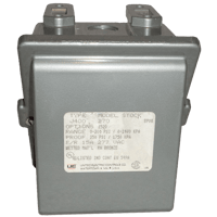 United Electric Pressure Switch, 400 Series Type J400 Models 270 & 274